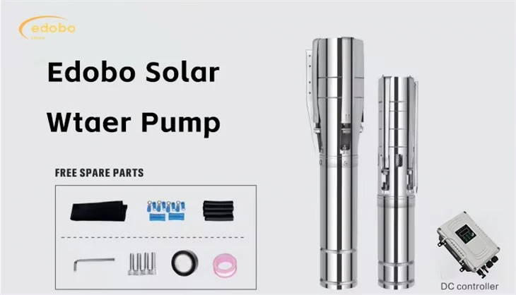 فارم کے لئے 1.5 HP گہری اچھی طرح سے شمسی واٹر پمپ