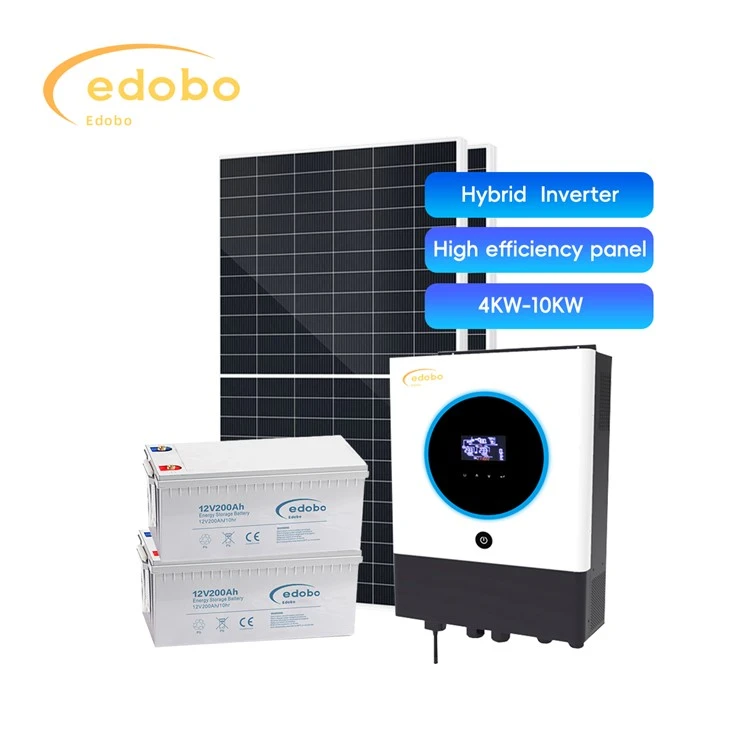 سولر بیٹری چارجنگ کے ساتھ 4kw 10kw ہائبرڈ انورٹر