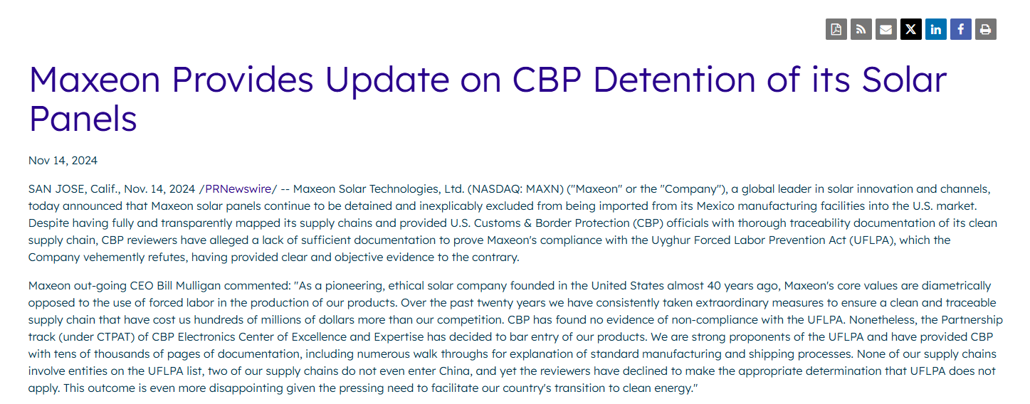 solar news