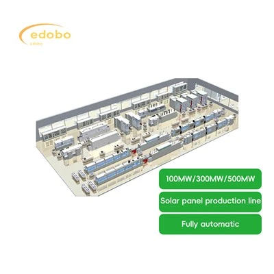 شمسی پینل کی 100MW 300MW پروڈکشن لائن