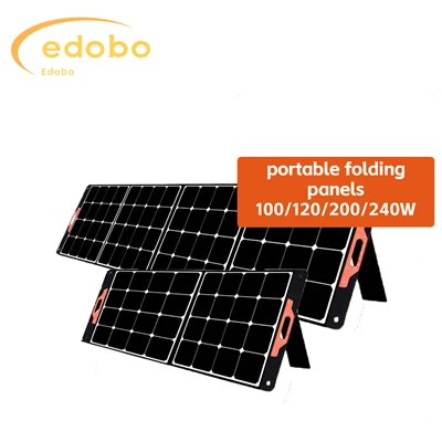 کیمپنگ کے لیے 200w پورٹیبل سولر پینلز
