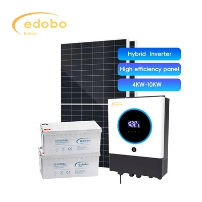 سولر بیٹری چارجنگ کے ساتھ 4kw 10kw ہائبرڈ انورٹر